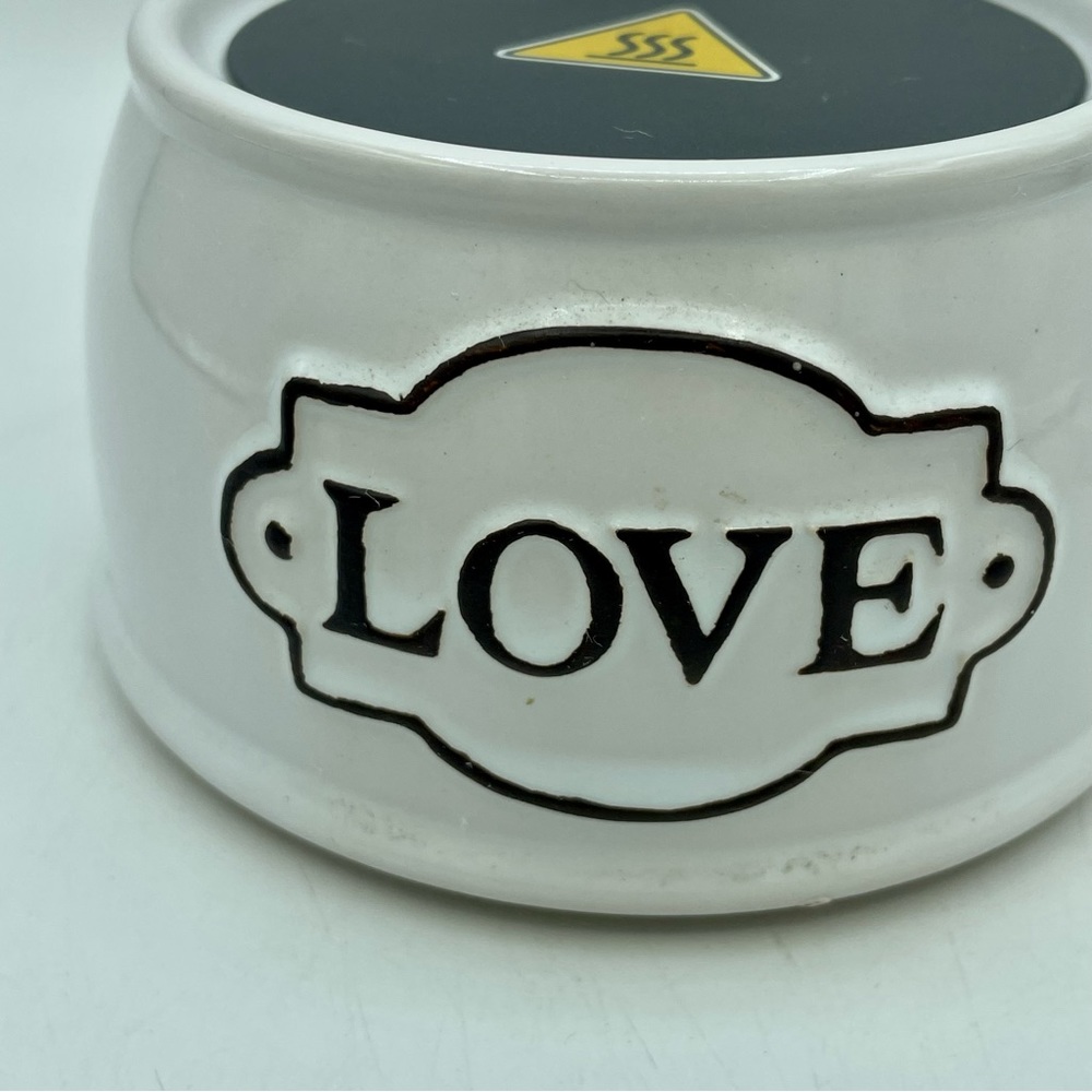 Scentsy LOVE Elements Warmer Retired Collection SCE-26982 White Tested Works - Picture 3 of 9